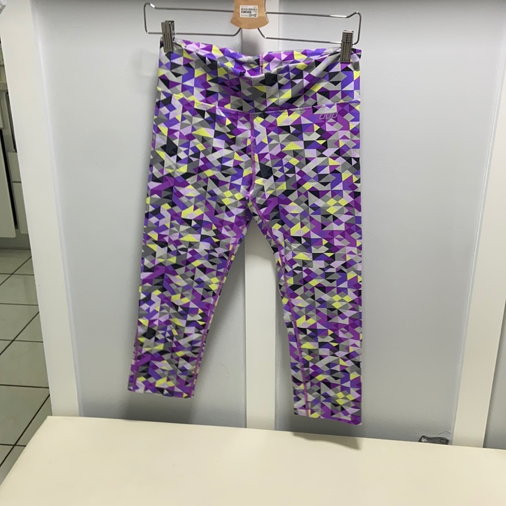 LJ black, training colorful pants, size M, mint condition